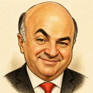 Editorial caricature of Kevin O’Leary